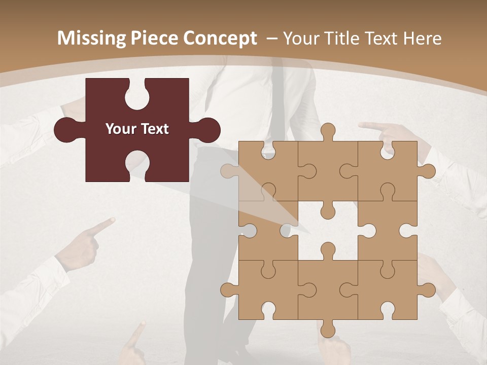 Expression Person Direction PowerPoint Template