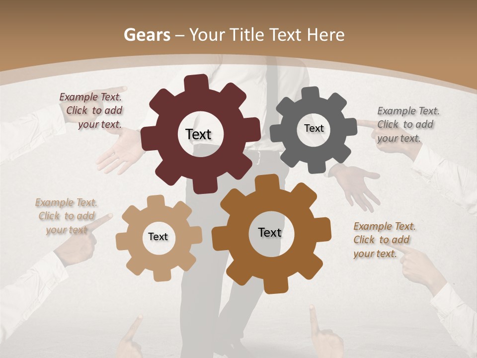 Expression Person Direction PowerPoint Template