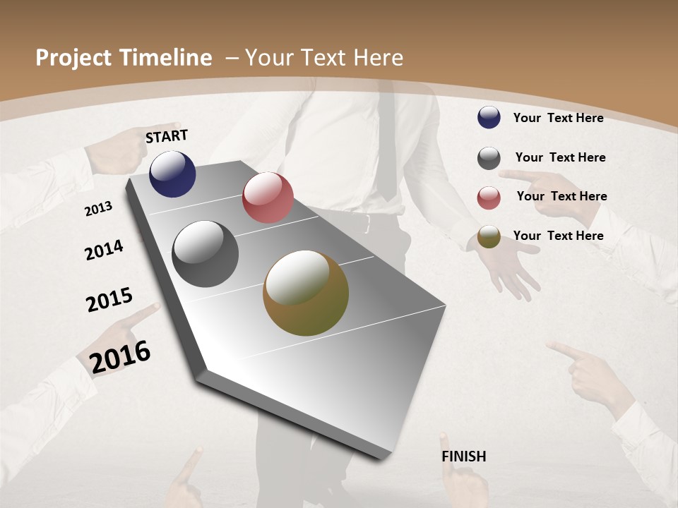 Expression Person Direction PowerPoint Template
