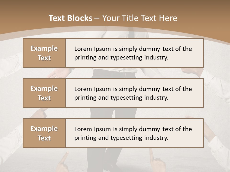 Expression Person Direction PowerPoint Template