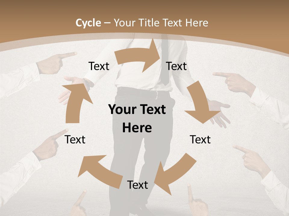 Expression Person Direction PowerPoint Template