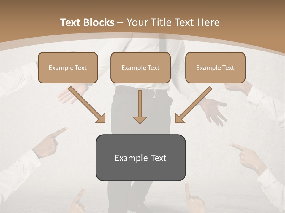 Expression Person Direction PowerPoint Template