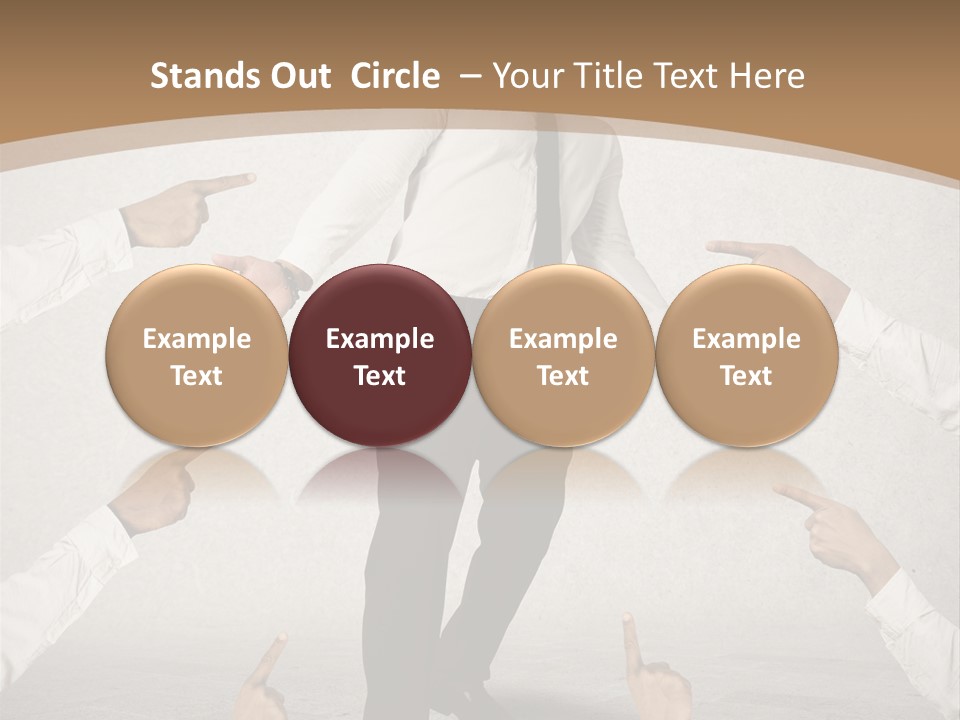 Expression Person Direction PowerPoint Template