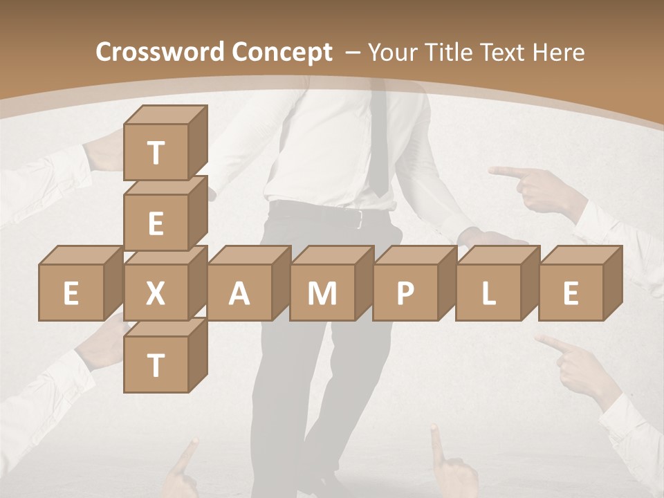 Expression Person Direction PowerPoint Template