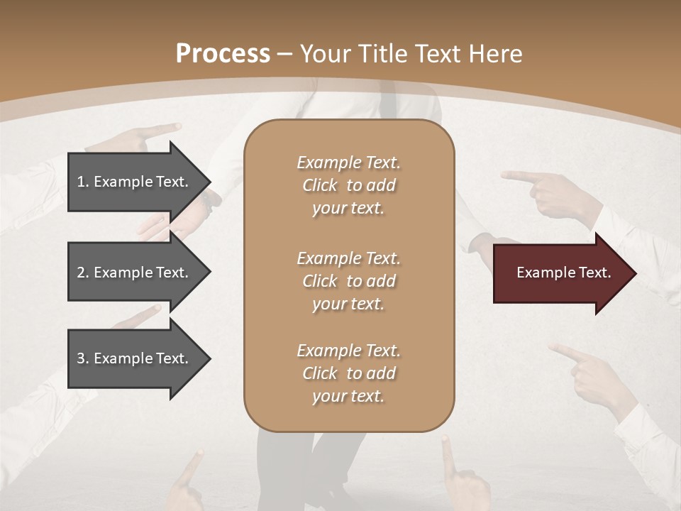 Expression Person Direction PowerPoint Template
