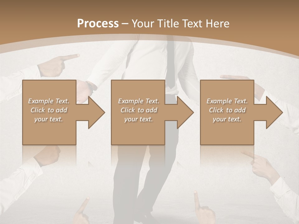 Expression Person Direction PowerPoint Template
