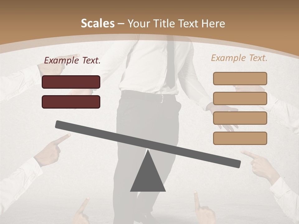 Expression Person Direction PowerPoint Template