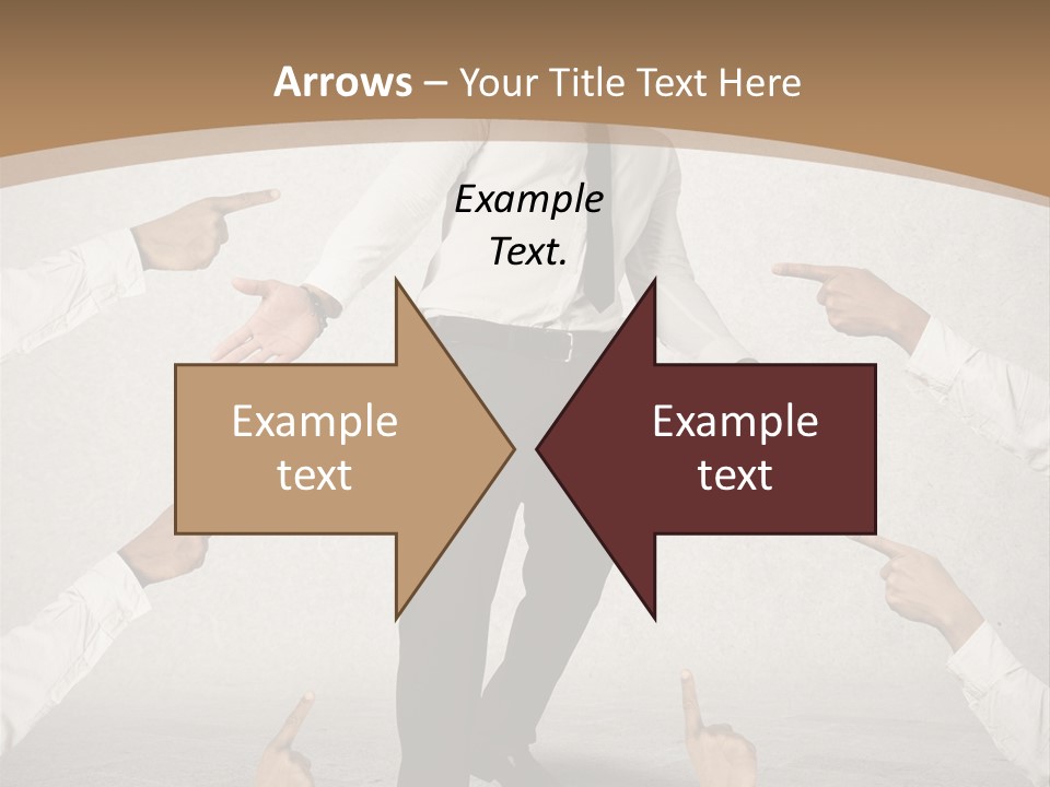 Expression Person Direction PowerPoint Template