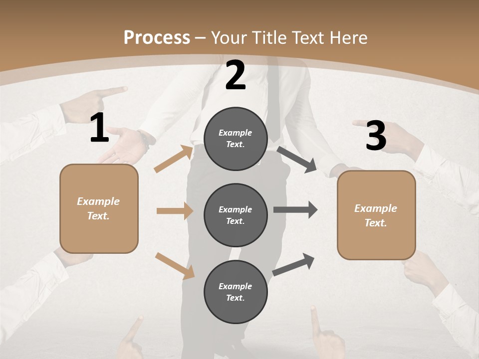 Expression Person Direction PowerPoint Template