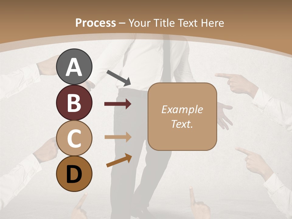 Expression Person Direction PowerPoint Template