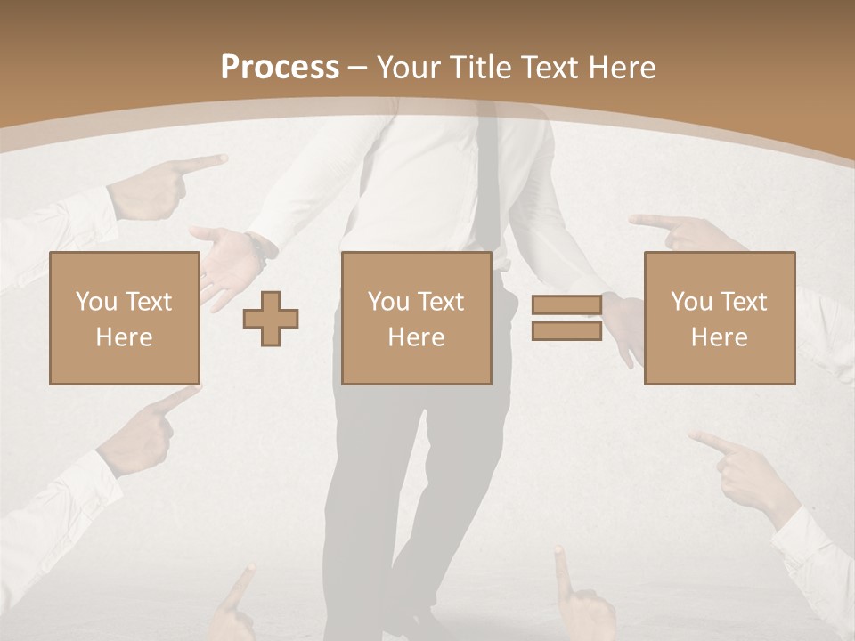 Expression Person Direction PowerPoint Template