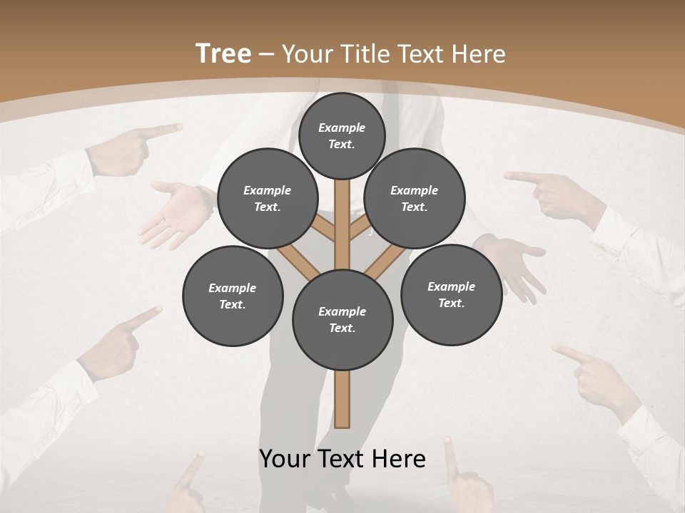 Expression Person Direction PowerPoint Template