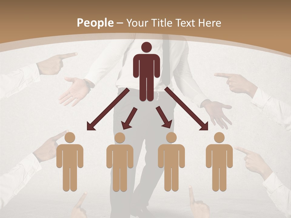 Expression Person Direction PowerPoint Template