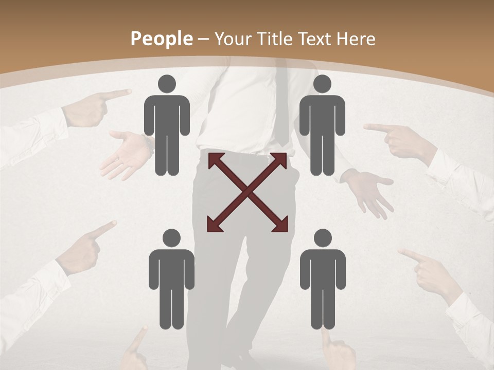 Expression Person Direction PowerPoint Template