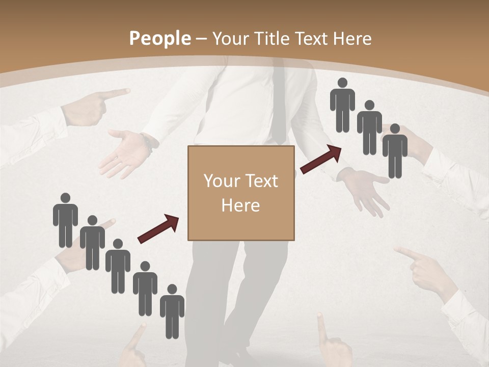 Expression Person Direction PowerPoint Template