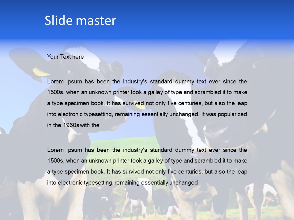 Ambewela Domestic Sky PowerPoint Template