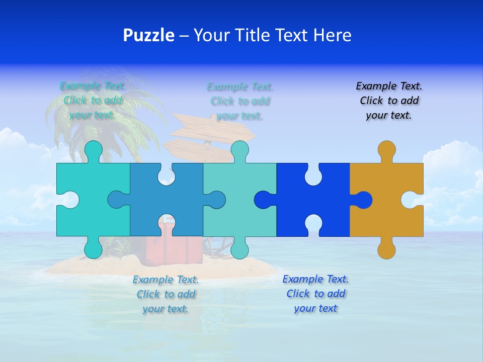 Copyspace Concept Bag PowerPoint Template