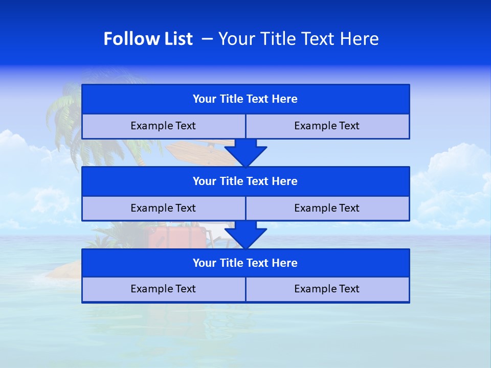 Copyspace Concept Bag PowerPoint Template