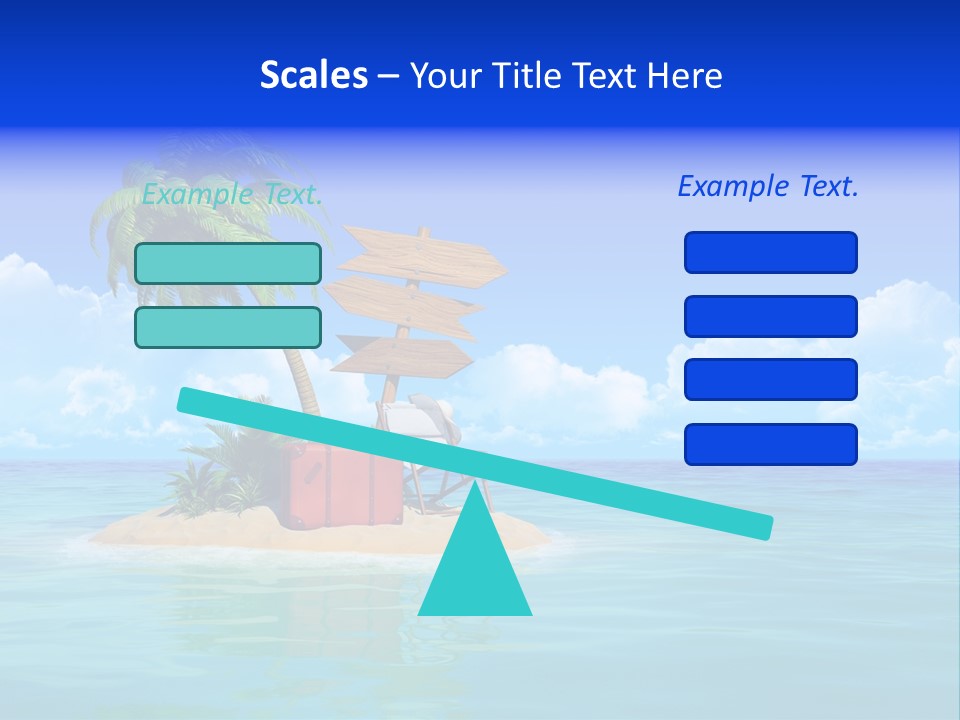 Copyspace Concept Bag PowerPoint Template