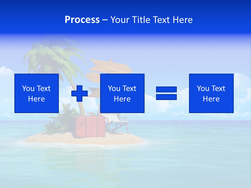 Copyspace Concept Bag PowerPoint Template