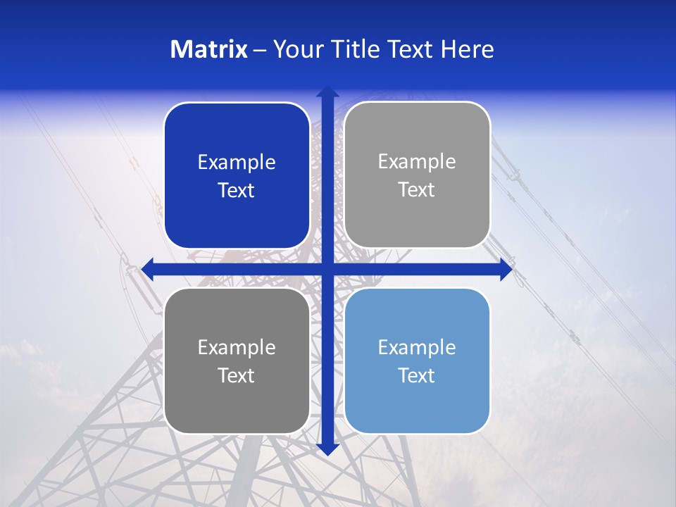 Equipment Energetic Line PowerPoint Template