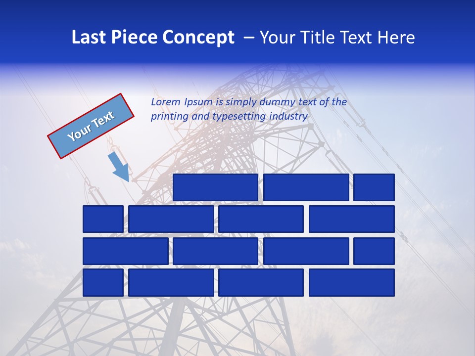 Equipment Energetic Line PowerPoint Template