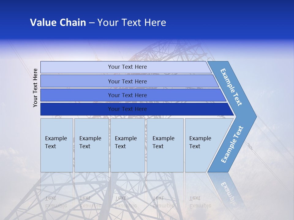 Equipment Energetic Line PowerPoint Template
