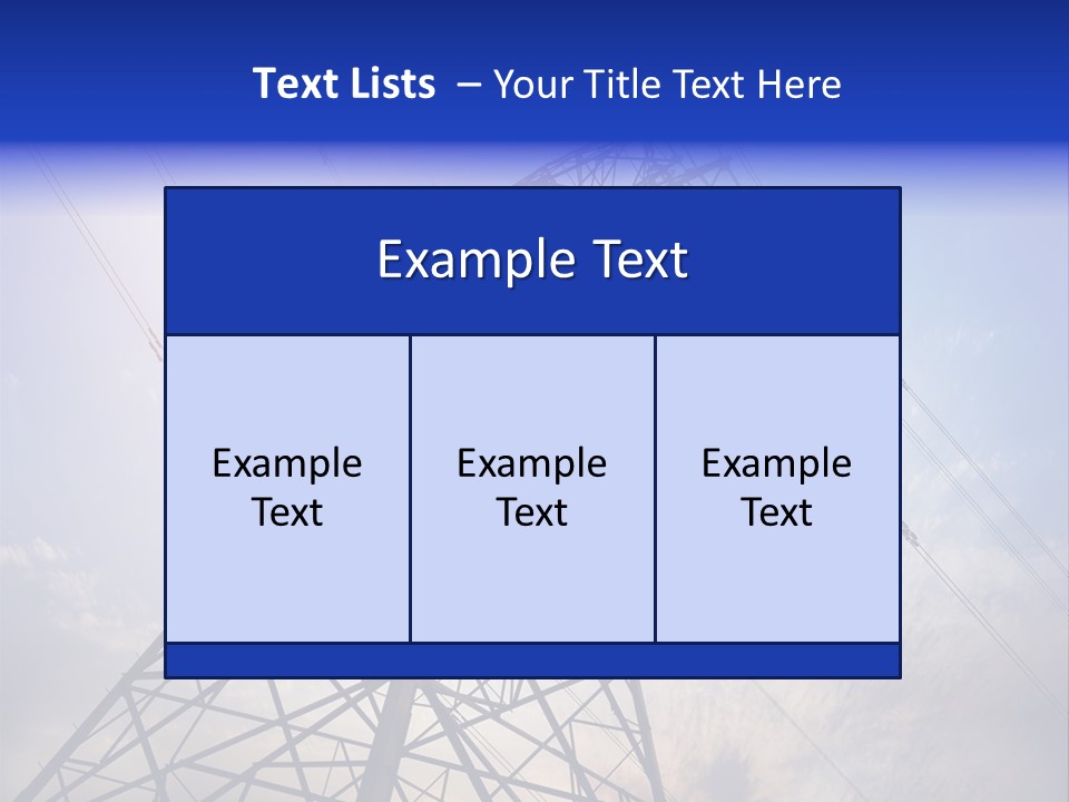 Equipment Energetic Line PowerPoint Template