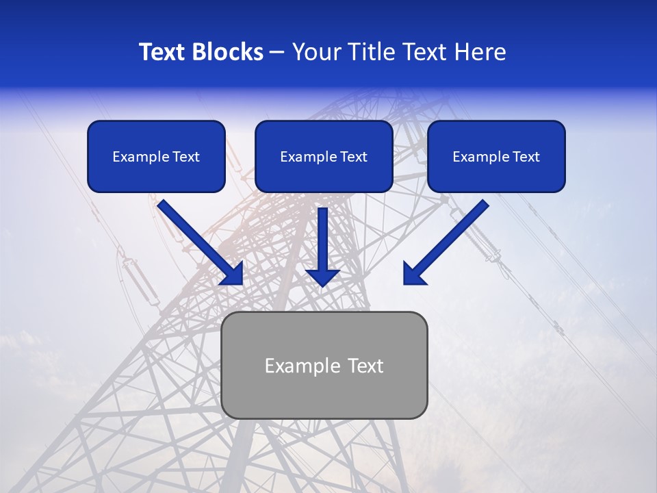 Equipment Energetic Line PowerPoint Template