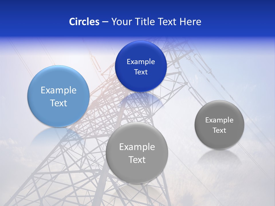 Equipment Energetic Line PowerPoint Template