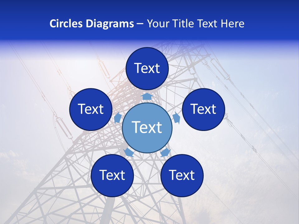 Equipment Energetic Line PowerPoint Template