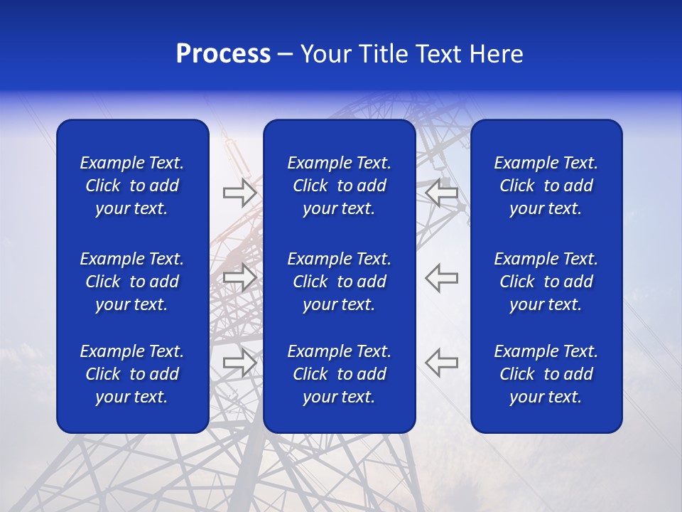 Equipment Energetic Line PowerPoint Template