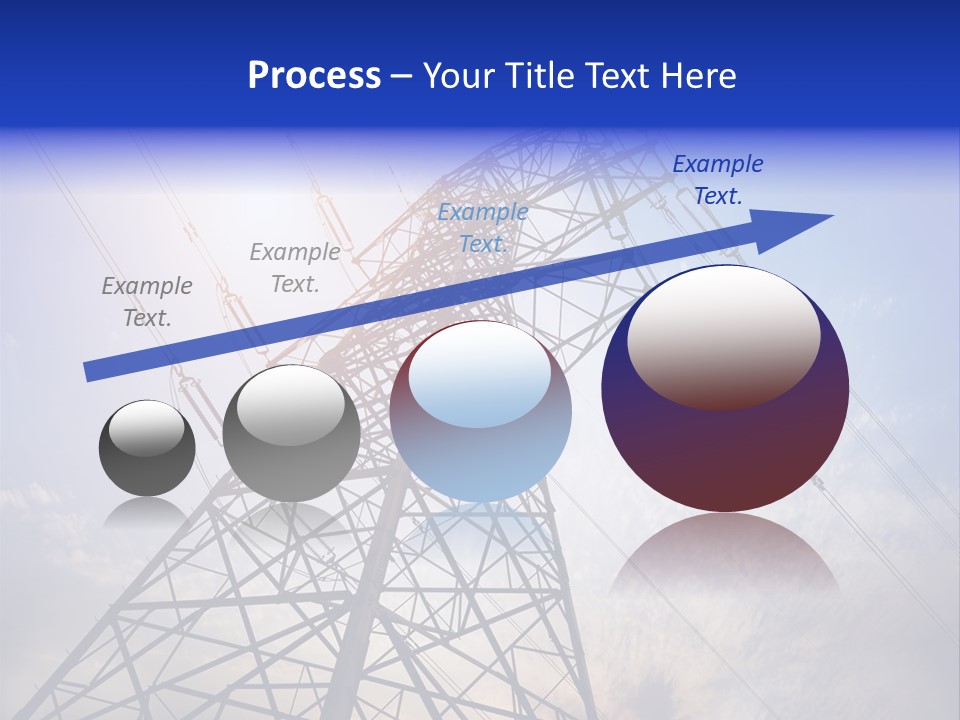 Equipment Energetic Line PowerPoint Template