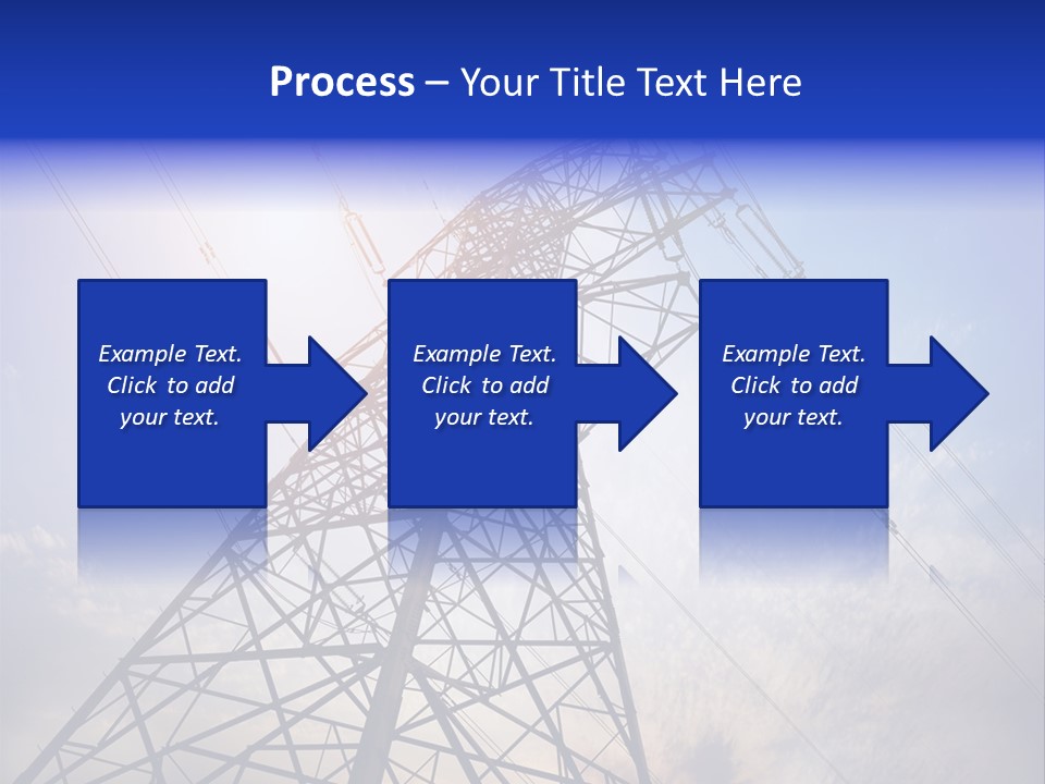 Equipment Energetic Line PowerPoint Template