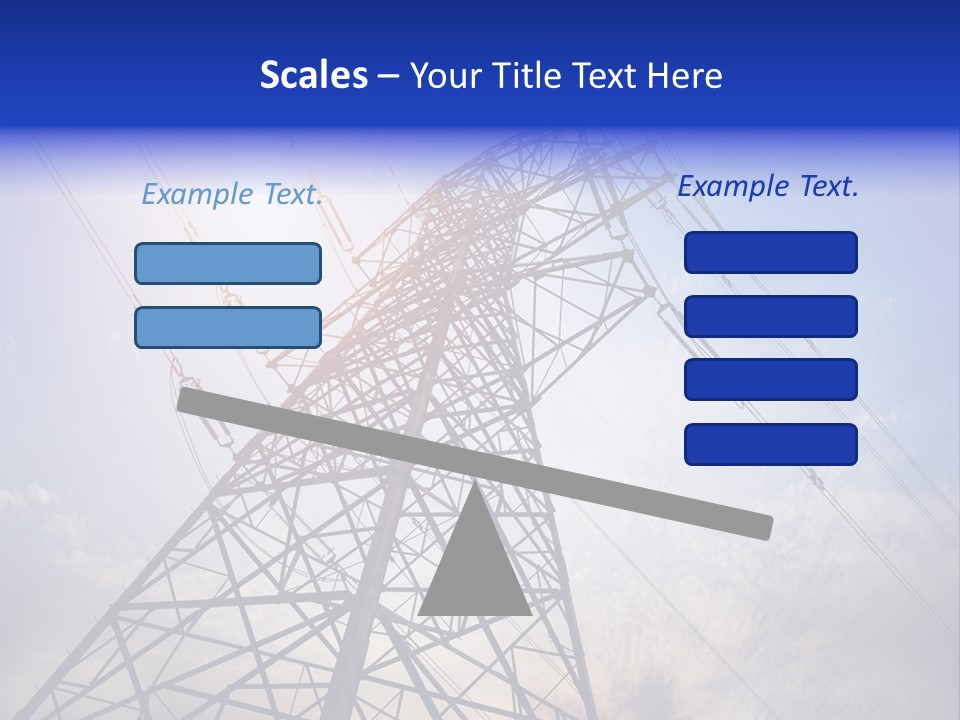 Equipment Energetic Line PowerPoint Template