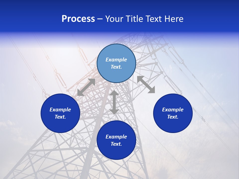 Equipment Energetic Line PowerPoint Template