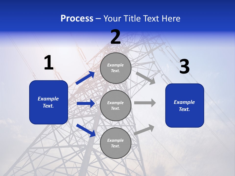 Equipment Energetic Line PowerPoint Template