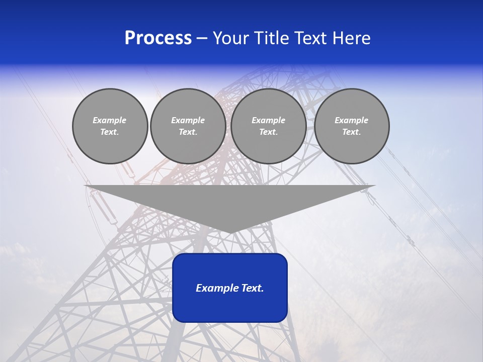 Equipment Energetic Line PowerPoint Template