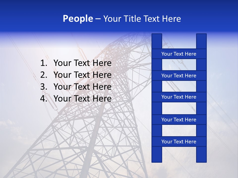Equipment Energetic Line PowerPoint Template