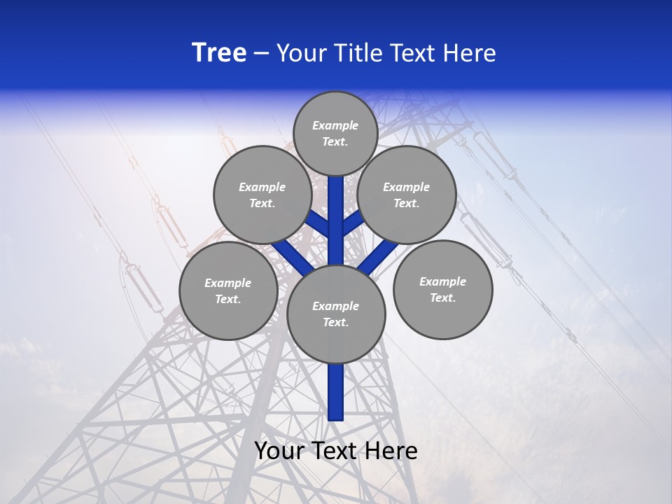 Equipment Energetic Line PowerPoint Template