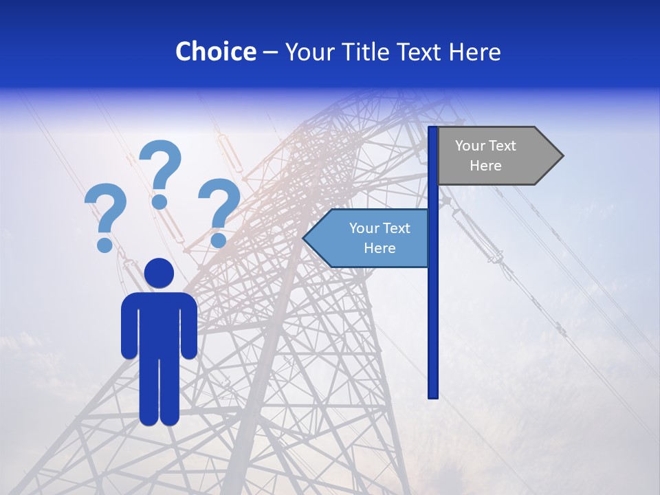 Equipment Energetic Line PowerPoint Template
