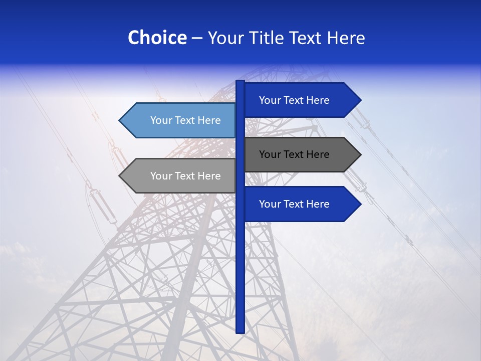 Equipment Energetic Line PowerPoint Template