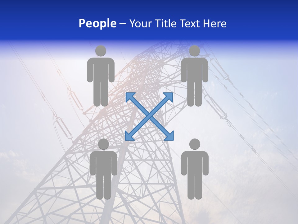 Equipment Energetic Line PowerPoint Template