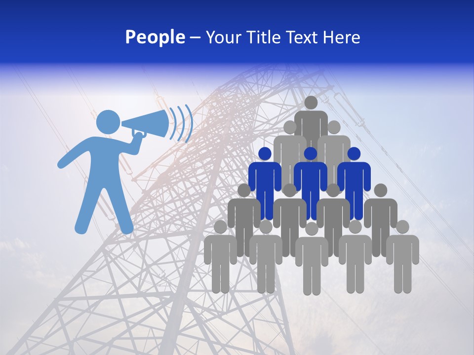 Equipment Energetic Line PowerPoint Template