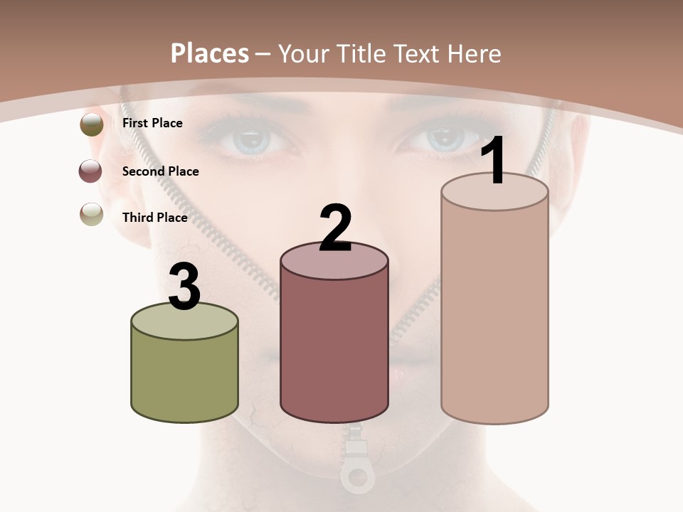 Complexion Hygiene White PowerPoint Template