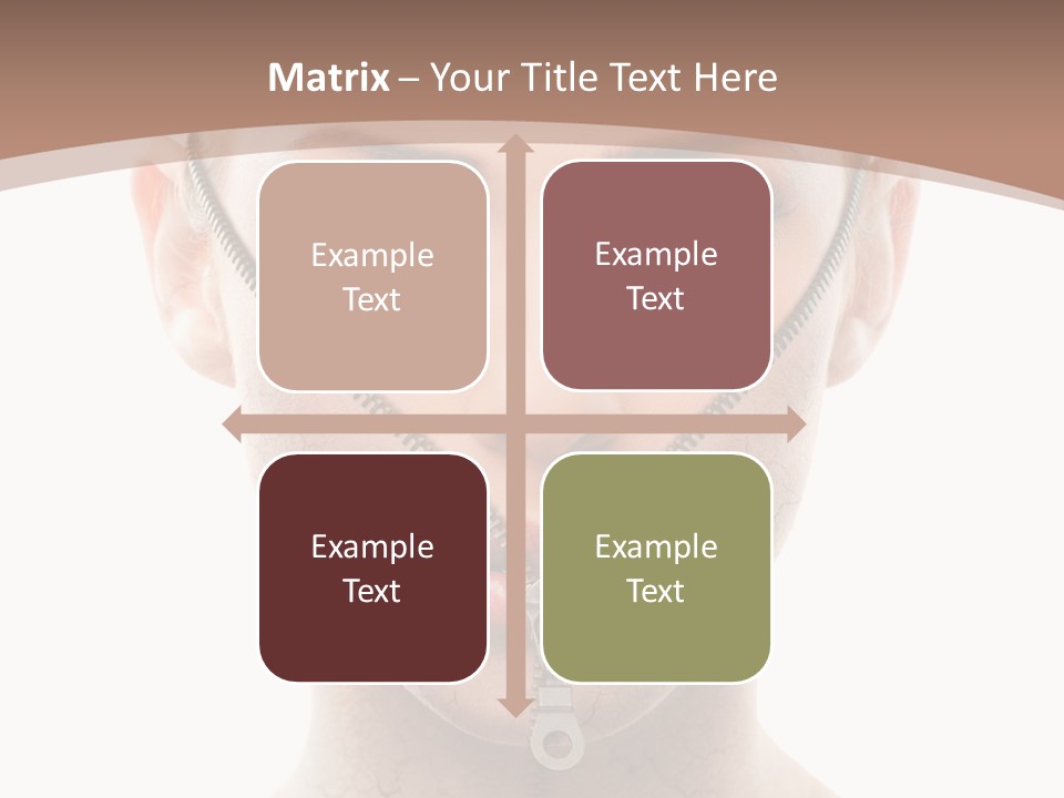 Complexion Hygiene White PowerPoint Template