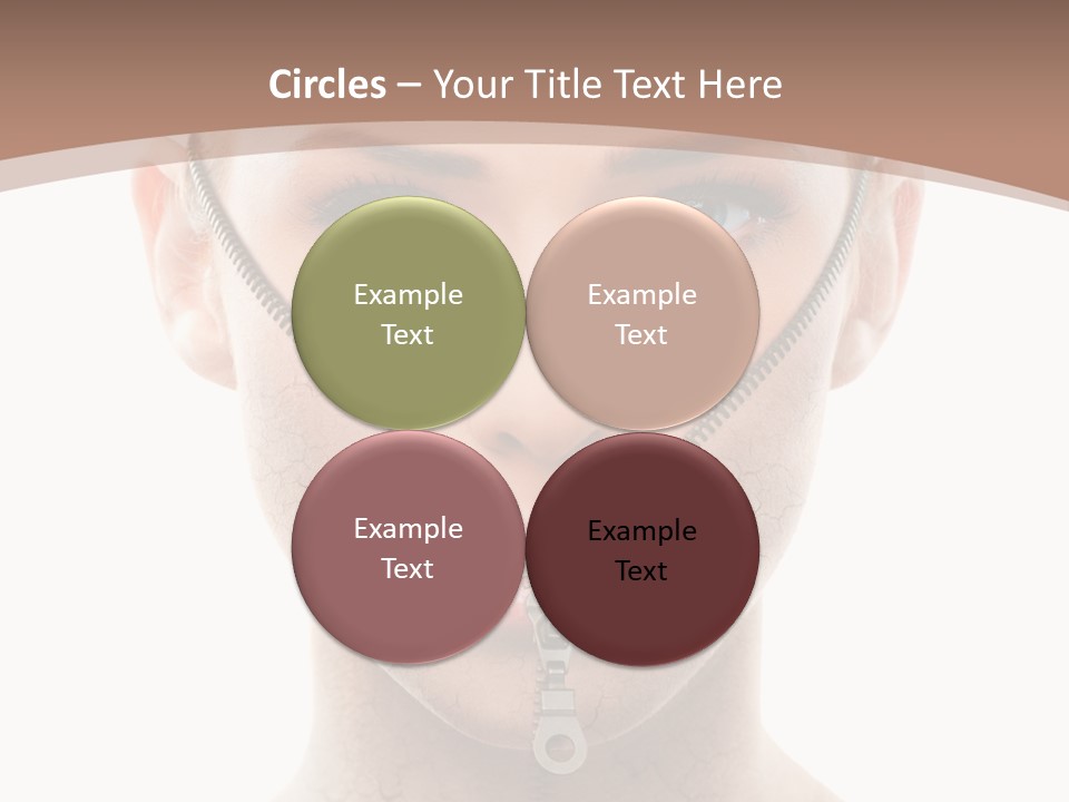 Complexion Hygiene White PowerPoint Template