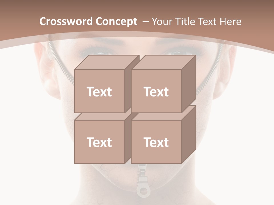 Complexion Hygiene White PowerPoint Template