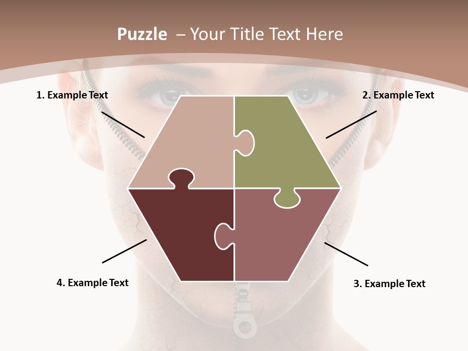 Complexion Hygiene White PowerPoint Template