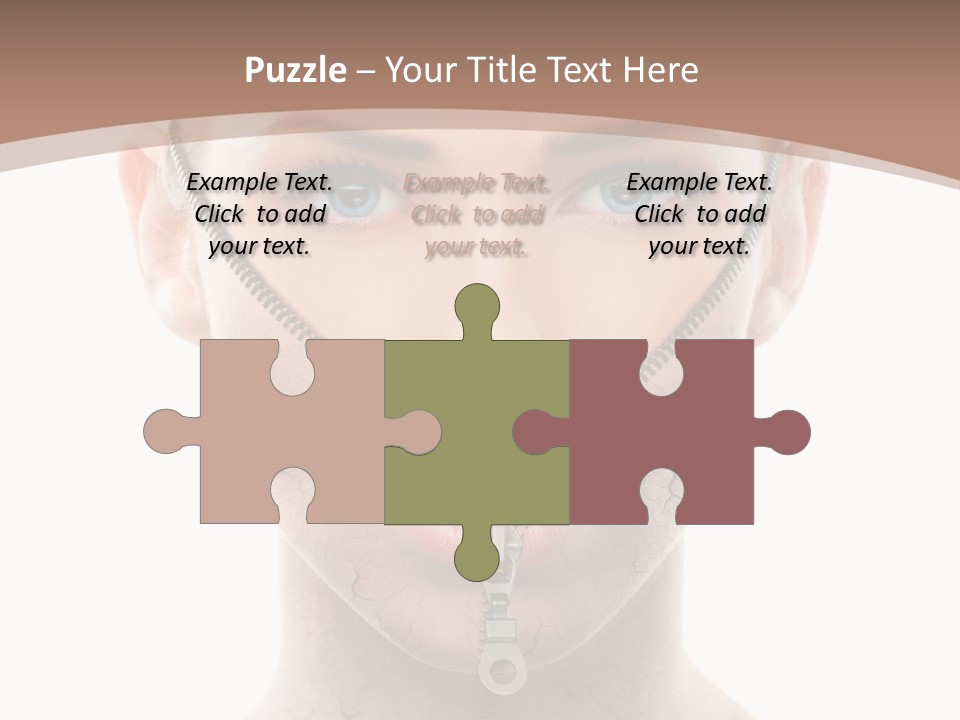 Complexion Hygiene White PowerPoint Template